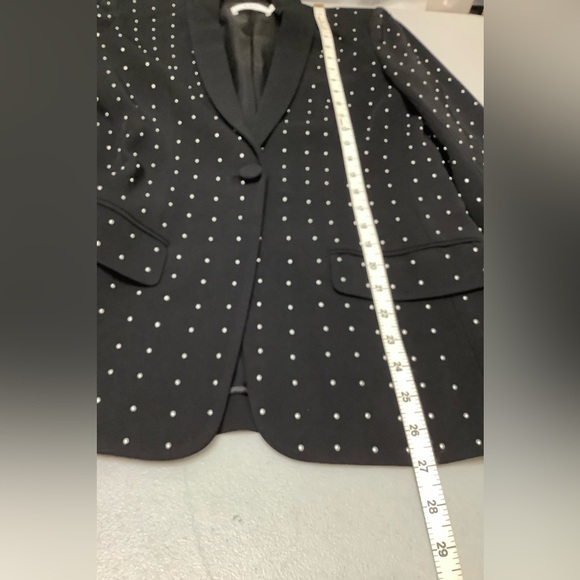 A.L.C. James stud Embellished Crepe Blazer. (0201) - Picture 9 of 9